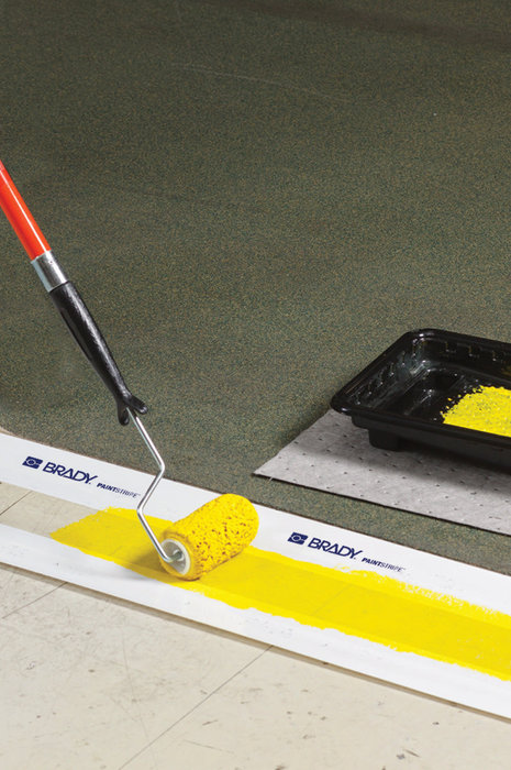 Fast and easy floor marking with PaintStripe